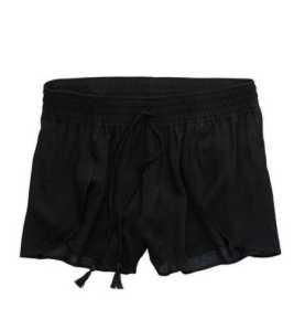 black aerie shorts
