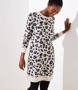 Leopard Sweater Dress
